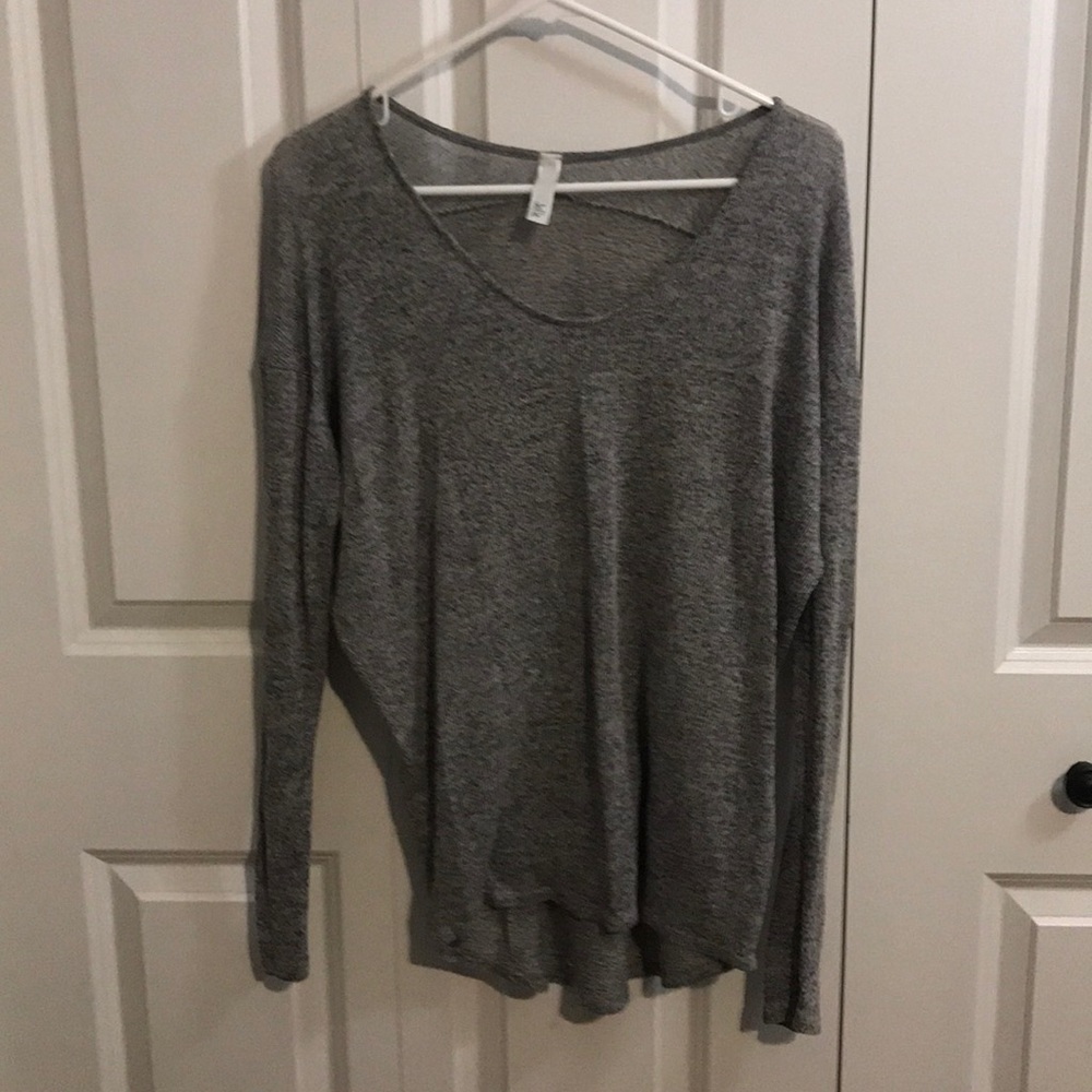 Heather grey pull over Jolie